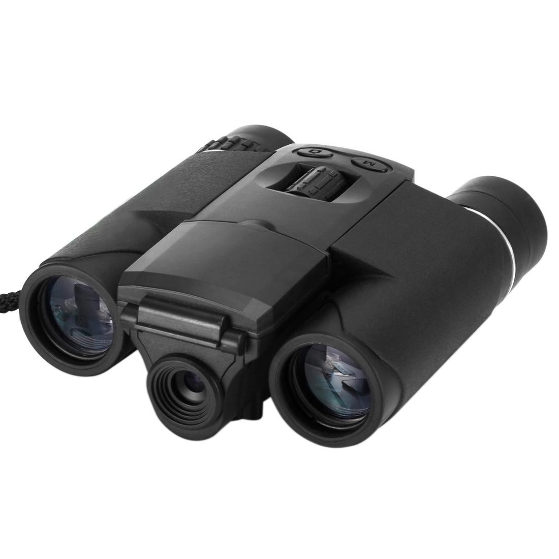 Digital Camera 10x25 Binoculars -  Long Focus, 1.5" LCD Display, USB 2.0 Support, 32GB Memory Card Compatibility, Black