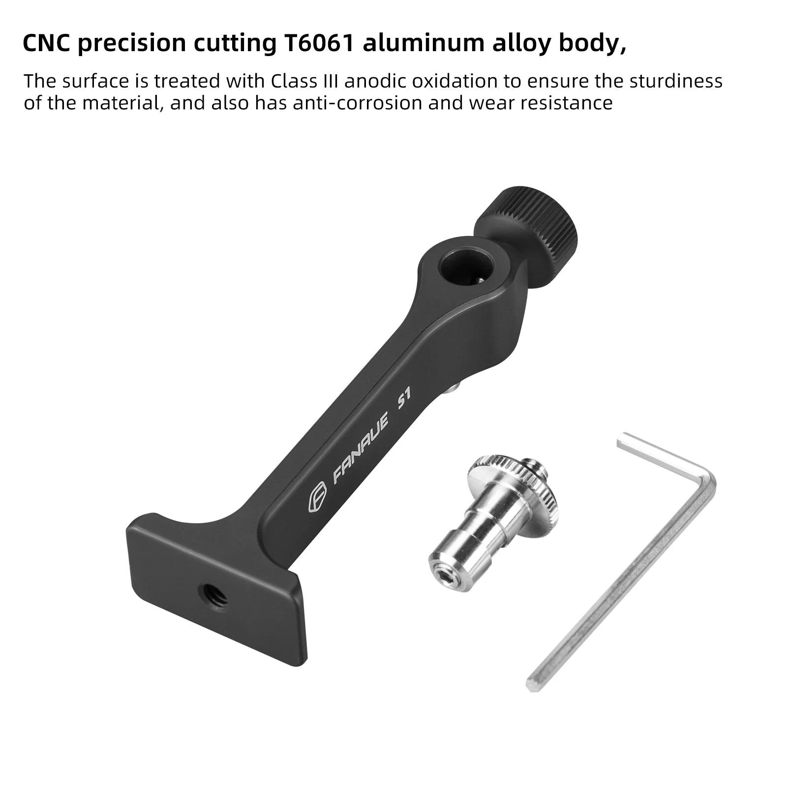 Binocular Tripod Adapter 1/4-20 Converter Mount Bracket Aluminium Alloy Quick Release Arca Swiss Base for Bino-Telescope