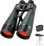 Astronomy Binoculars - 20X80 for Adults, Outdoor Waterproof Binoculars for Bird Watching, Travel and Stargazing with Tripod Adapter and Carrying Bag
