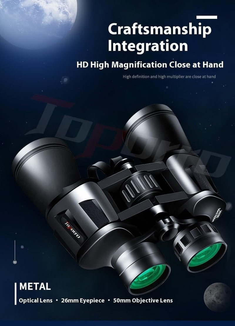 20X50 Binoculars for Adults, High Power Compact Waterproof Binoculars Telescope