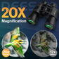 20X52 Binoculars for Adults High Powered - HD Large View Binoculars with Low Light Vision - Professional Binocular for Bird Watching Hunting Travel Cruise Outdoor Sports - Gifts for Men