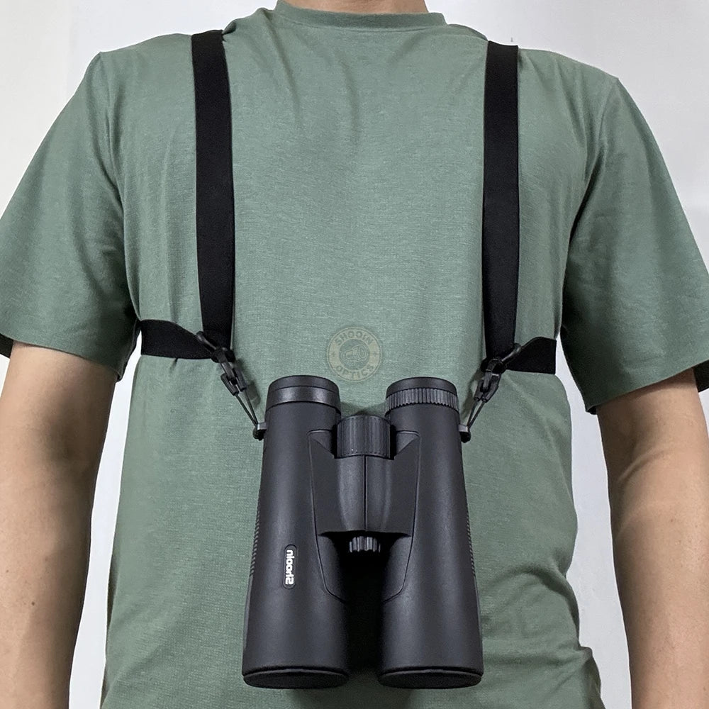 Optics M6300 Binoculars Elastic Shoulder Straps Adjustable Deluxe