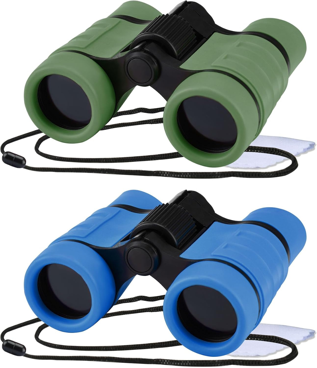 Binoculars for Kids, Toys for 3-12 Years Boys and Girls High-Resolution Optics Shockproof Mini Compact Toy Binoculars for Bird Watching, Hiking, Camping, Science, Detective