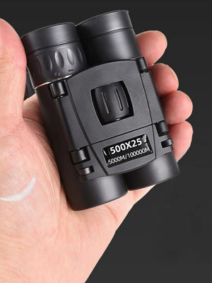 500X25 Binoculars Long Range Telescope Portable Binoculars HD Powerful Binoculars Camping Hunting Birdwatching Equipment