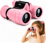 Kids Binoculars,Shockproof 8 X 21 High Resolution Compact Kids Binoculars Real for Boys and Girls,Perfect for Bird Watching, Hiking,Camping,Travel, Christmas Birthday Gift