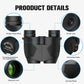 Binoculars 12X25 for Adults and Kids Night Vision Binoculars Compact Binocular Large Eyepiece Waterproof Binocular Wide Field of View for Bird Watching, Hiking, Hunting, Concert with Carrying Bag