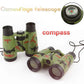 6X30 Binoculars Children Binoculars Eyepiece Telescope Simulation Folding Outdoor Hunting Field Survival Telescope Toy