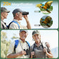 20X32 Binoculars for Adults Kids High Powered with Sharper Vision - Compact Binoculars with Comfortable View - High Definition Small Binocs for Bird Watching Cruise Trip Hunting Travel Concert Hiking