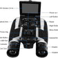 12X32 Digital Binoculars for Adults, 2.4 Inch Screen Binoculars for Binoculars with 2.5K 48MP Videos Photo Camera for Bird Watching Outdoor Travel