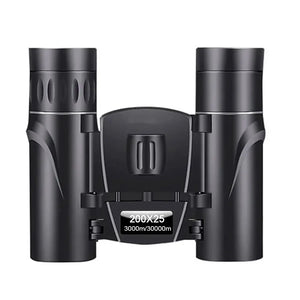 200X25 High Powered Mini Pocket Binoculars for Adults and Kids with Bak4 Prism Compact Binoculars Telescope for Hunting Concert