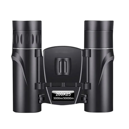 200X25 High Powered Mini Pocket Binoculars for Adults and Kids with Bak4 Prism Compact Binoculars Telescope for Hunting Concert