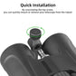 Binocular Tripod Adapter 1/4-20 Converter Mount Bracket Aluminium Alloy Quick Release Arca Swiss Base for Bino-Telescope