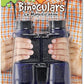 Binoculars with Lanyard, Science Exploration, STEM, Goggles, Blue, Ages 5+