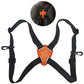 Binocular Chest Harness,Harness with Adjustable Strap for Golfers, Hunters, Photographers, Hunting, Birding, Climbing (Black)