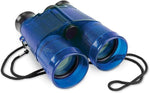 Binoculars with Lanyard, Science Exploration, STEM, Goggles, Blue, Ages 5+