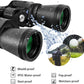 20X50 High Power Binoculars for Adults, HD Waterproof Binoculars with BAK4 Prism & FMC Lens,Portable Binocular Bird Watching Hunting Football Games Cruise with Carrying Bag,Strap,Phone Adapter-Black