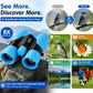 Kids Binoculars,Shockproof 8 X 21 High Resolution Compact Kids Binoculars Real for Boys and Girls,Perfect for Bird Watching, Hiking,Camping,Travel, Christmas Birthday Gift | Camping, Exploring, Hiking, Hunting, Sporting Events and Safari Park Gifts for Kids Ages 3-12