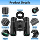 200X25 High Powered Mini Pocket Binoculars for Adults and Kids with Bak4 Prism Compact Binoculars Telescope for Hunting Concert