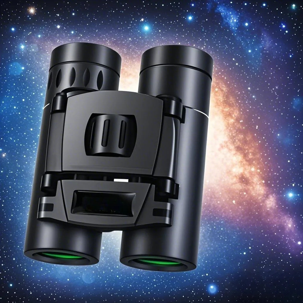 HD Compact Binoculars - Large Eyepiece for Adults & Kids, High Powered with Easy Focus | Low Light Vision & Waterproof | P