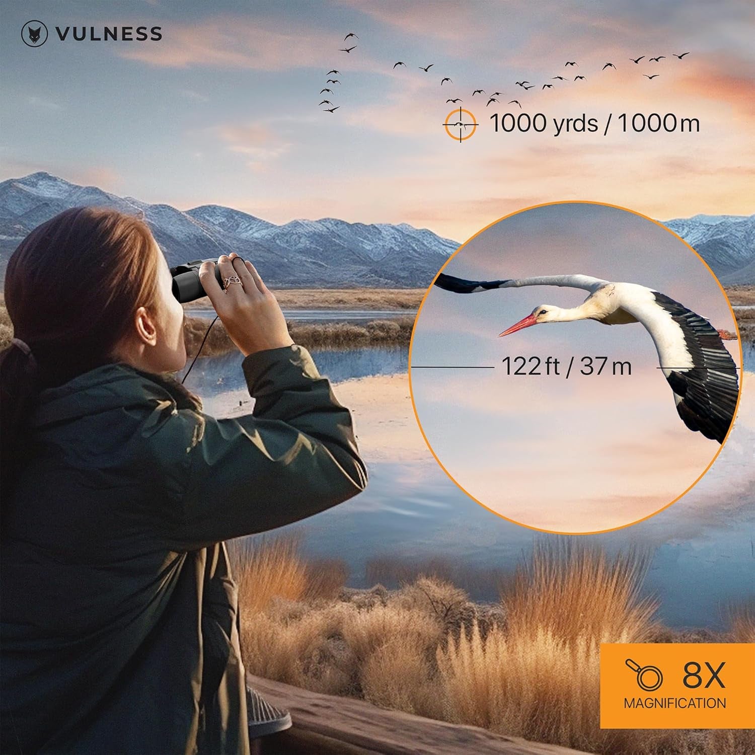 Binoculars for Adults | Compact Small Mini Travel Binocular for Bird Watching High Powered Electronics Cruise Ship Essentials Norwegian Alaska Must Haves Hiking Camping Gear by  (Black, 8X21)