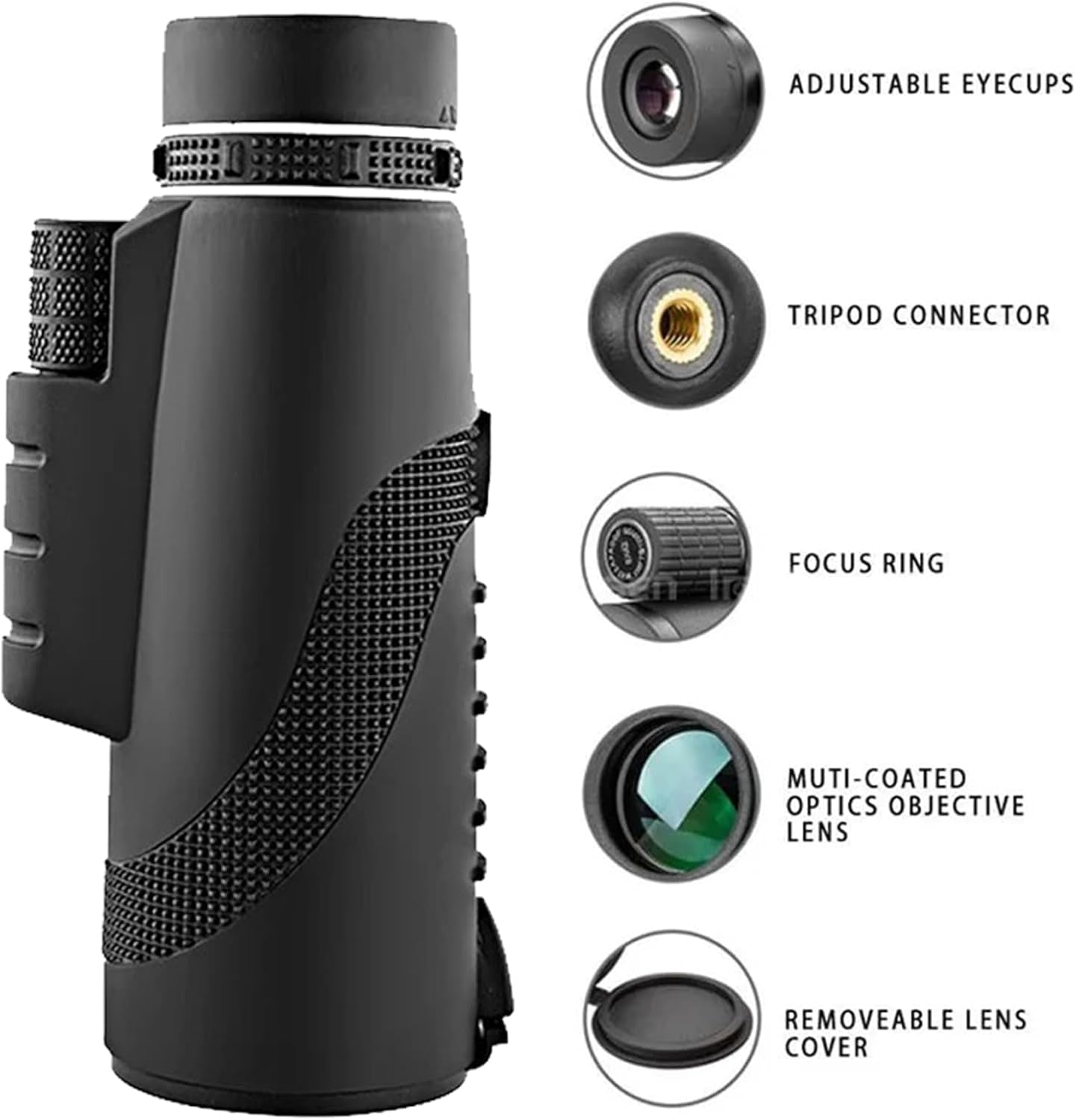 40X60 Binoculars for Adults and Kids -Mini Size HD for Bird Watching, Hiking, Hunting and Wildlife Observation - Portable Pocket Binoculars with Fogproof, Waterproof Design