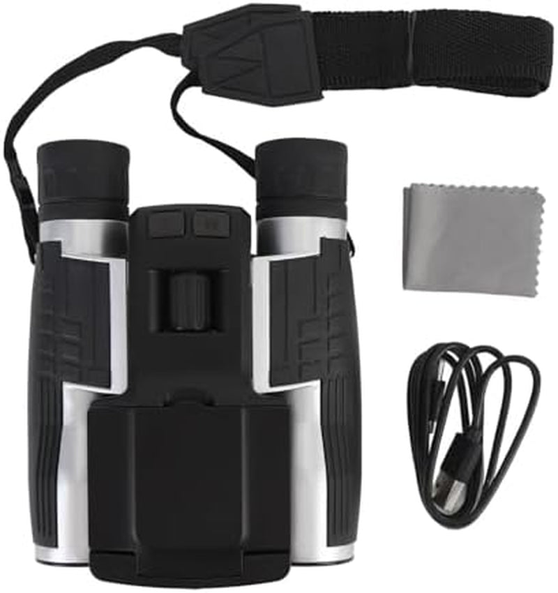 12X32 Digital Binoculars for Adults, 2.4 Inch Screen Binoculars for Binoculars with 2.5K 48MP Videos Photo Camera for Bird Watching Outdoor Travel