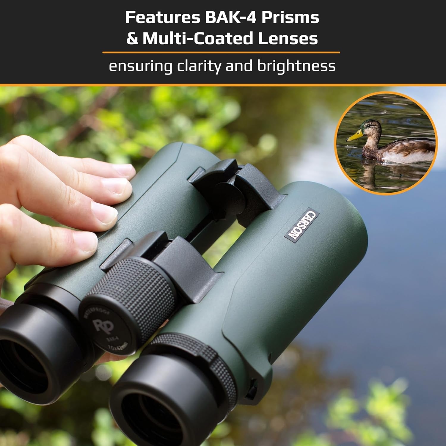 8X26Mm RD Series Compact Open-Bridge Waterproof High Definition Binoculars