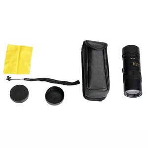 10-300X40 Zoom Telescope HD 4K Portable Strong Binoculars Long Range Professional Monocular Bak4-Prisms for Hunting Camping