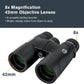 72332 Nature DX ED 8X42 Binoculars - Premium Extra-Low Dispersion ED Glass Lenses Black