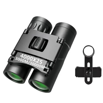 Professional HD 4000X25 Zoom Telescope Binoculars - Powerful Long Range & Portable for Outdoor Adventures, Camping & Travel