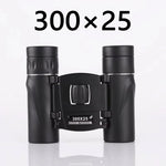 500X25 HD Powerful Binoculars 100000M Long Range Folding Mini Telescope FMC Optics for Outdoor Camping Travel Hunting Sports