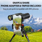 8X42 Roof Prism Binoculars for Adults, HD Professional Binoculars for Bird Watching Travel Stargazing Hunting Concerts Sports-Bak4 Prism FMC Lens-With Phone Mount Tripod Strap Carrying Bag