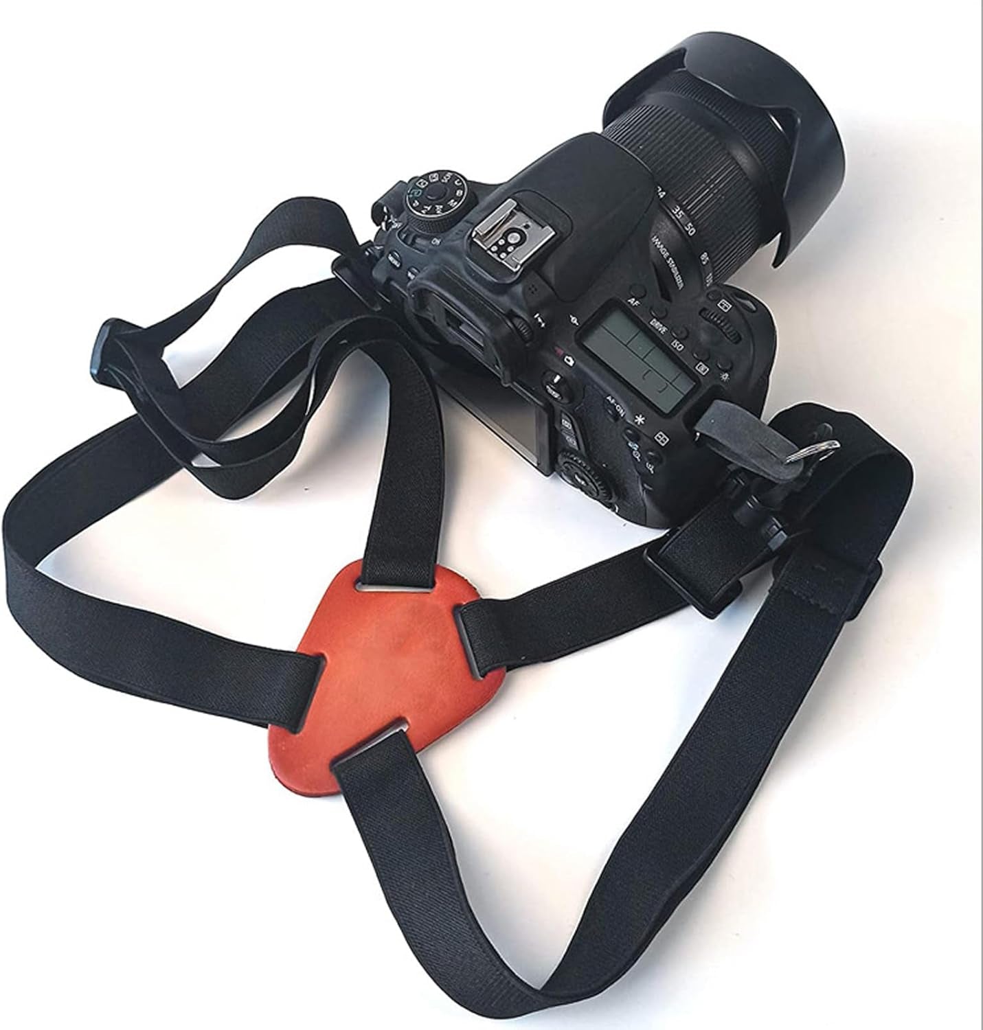 Binocular Chest Harness,Harness with Adjustable Strap for Golfers, Hunters, Photographers, Hunting, Birding, Climbing (Black)