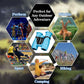Binoculars for Kids,Compact Kids Binoculars 8X21 High-Resolution for Bird Watching, Camping, Exploration, Hiking, Hunting, Sports Events and Safari Park Gifts (Blue)