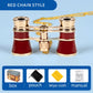 Portable Binoculars 3X25 Metal Opera Theater Glasses Mini Binocular Compact with Chain /Handle for Stage Concert Camping