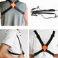Binocular Chest Harness,Harness with Adjustable Strap for Golfers, Hunters, Photographers, Hunting, Birding, Climbing (Black)