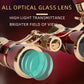 Portable Binoculars 3X25 Metal Opera Theater Glasses Mini Binocular Compact with Chain /Handle for Stage Concert Camping