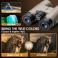 12X42 HD Binoculars for Adults High Powered Binoculars with Upgraded Phone Adapter Waterproof Compact Binocular for Bird Watching Hunting Outdoor Sports Concerts Mud