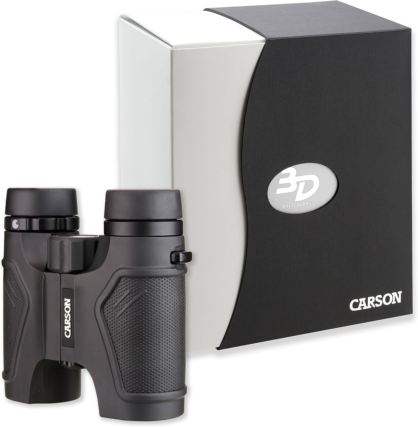 3D Series ED Glass HD Binoculars, Black, 8X32