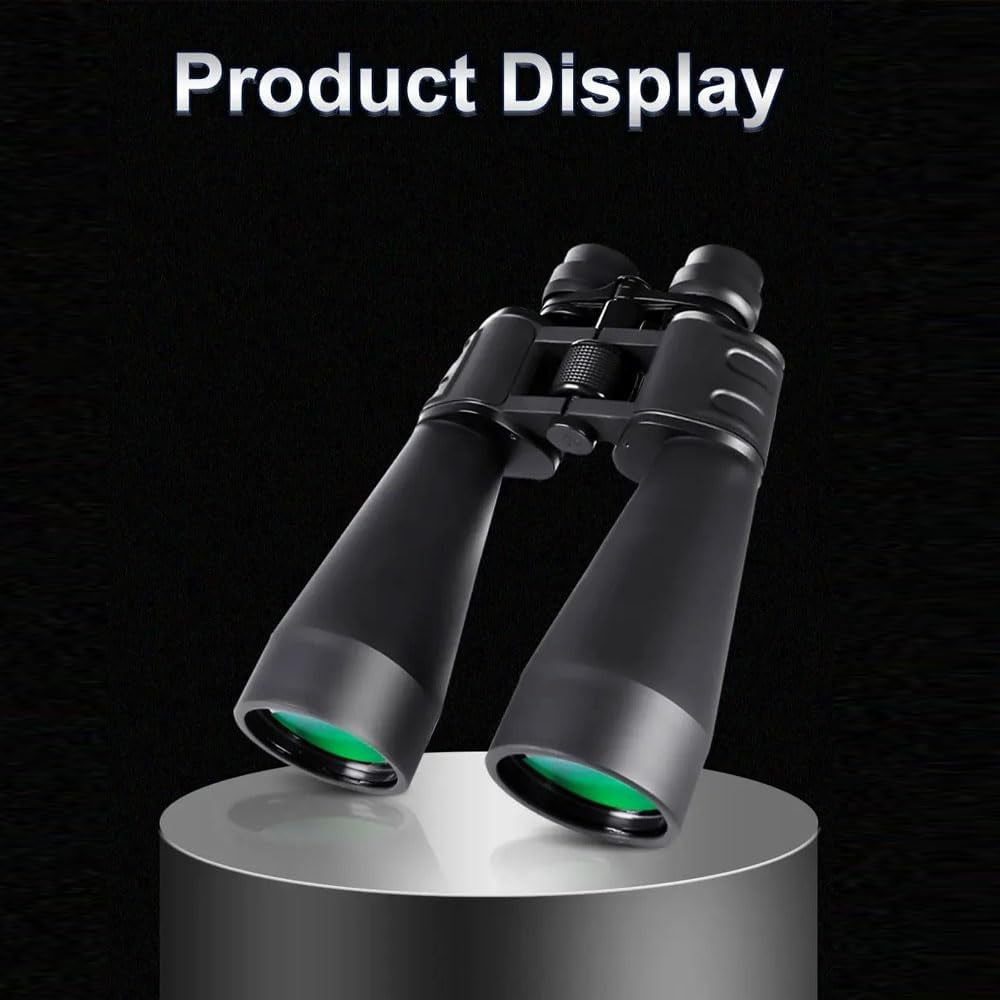 10-380X100 High-Power Zoom Binoculars – HD Long-Range Telescope with BAK4 Prism, Fully Multi-Coated Optics, Waterproof Design for Hunting, Camping, Astronomy & Bird Watching