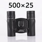 500X25 HD Powerful Binoculars 100000M Long Range Folding Mini Telescope FMC Optics for Outdoor Camping Travel Hunting Sports