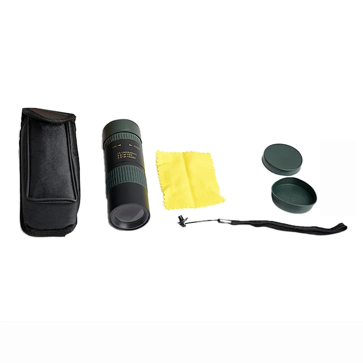 10-300X40 Zoom Telescope HD 4K Portable Strong Binoculars Long Range Professional Monocular Bak4-Prisms for Hunting Camping