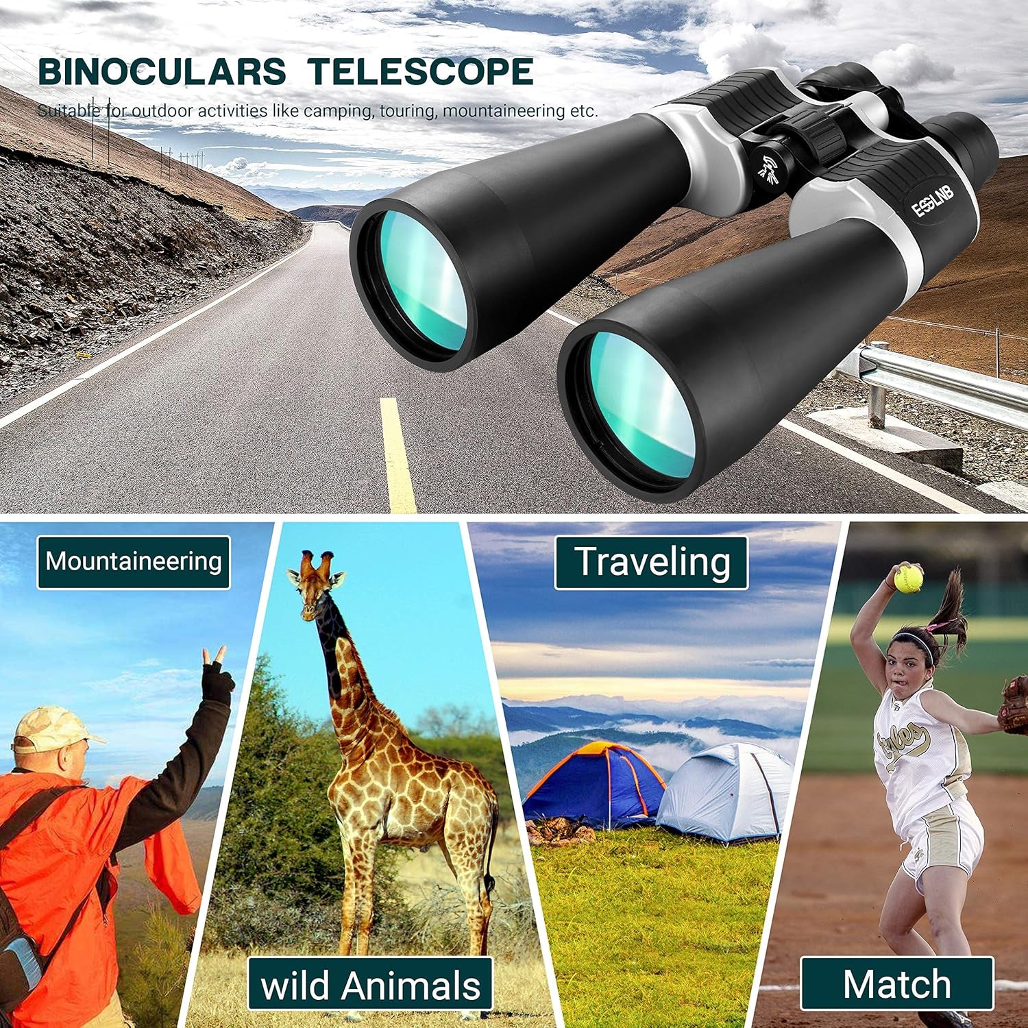 Astronomy Binoculars 13-39X70 Zoom Giant Binoculars with Tripod Adapter Phone Adapter and Case Binoculars for Bird Watching Hunting and Stargazing (13-39X70)