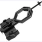Universal Phone Holder for Telescope - For Eyepiece Diameter Ø 2.5 - 4.8cm - Mobile Phone Adapter Mount - Clip-on Design - For Spotter's Binoculars / Telescope - Adjustable - Black - ABS and Aluminum Alloy