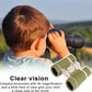 Kids Binoculars for Boys and Girls, Waterproof Compact Bird Watching Binoculars with Lens Cap, Portable for Hiking Camping