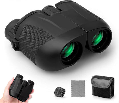 10x25 HD Binoculars with Vis Technology Compact Lightweight Outdoor Viewing