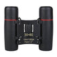 30x60 Foldable Binoculars Red Coated Mini Compact Binoculars for Outdoor Use