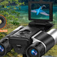 HD Digital Binoculars with 2Inch LCD Screen Video Recording & Night Vision for Bird Watching