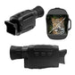 Night Vision Monocular Binoculars 4K IR Digital Telescope for Adult Hunting Camping-Black