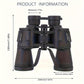 Yellow 10x50 Binoculars for Adults Outdoor Wildlife Bird Watching